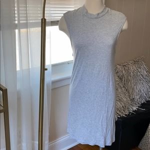 Grey sleeveless dress